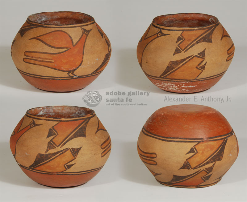 Historic Zia Pueblo Pottery - C3925F